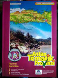 Image of Atlas tematik provinsi gorontalo
