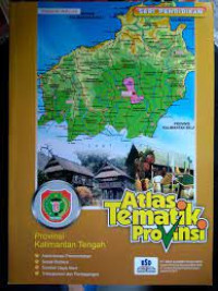 Image of Atlas tematik provinsi kalimantan timur
