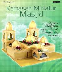 Kemasan miniatur Masjid