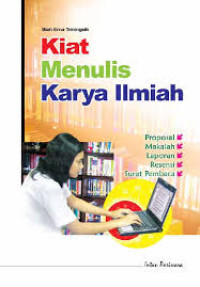 Kiat menulis karya ilmiyah