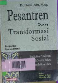 Image of Pesantren dan tranformasi sosial