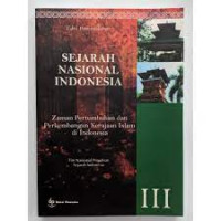 Image of sejarah nasional indonesia III